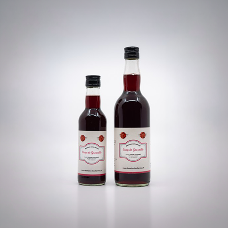 Sirop de groseilles