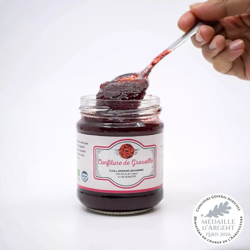 Confiture de groseilles Bio