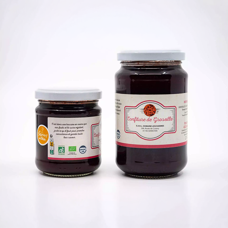 Confiture de groseilles Bio